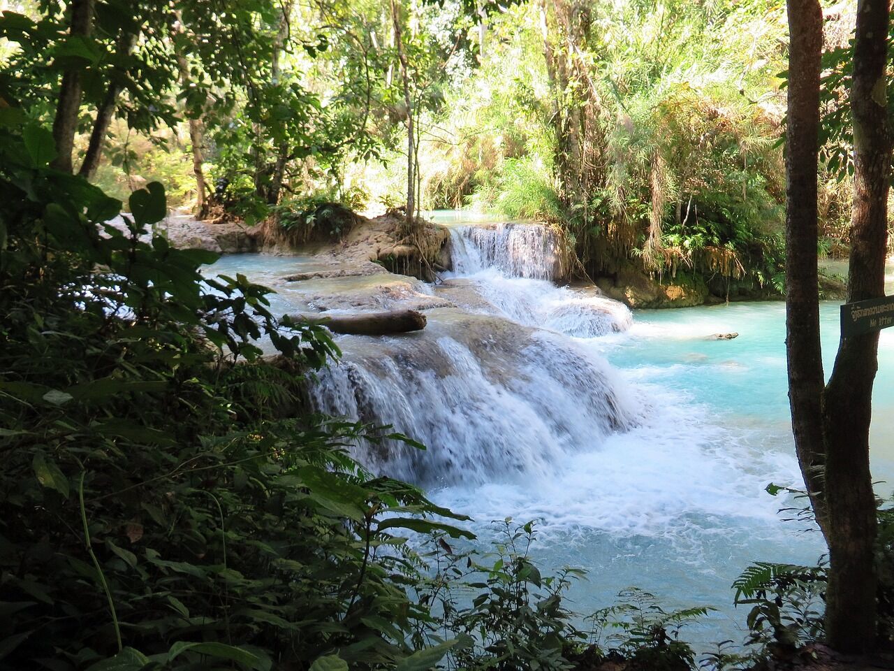 Laos Kuangsi Waterfalls - Immerse in Laos’s natural heritage with visa-smart planning
